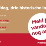 Drie locaties. Eén middag. Een inspirerende ontdekkingstocht door het centrum van Den Haag.